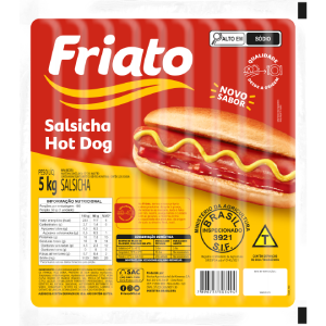 Salsicha Hot Dog (5kg) CX/4PC