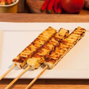 Churrasco com Queijo